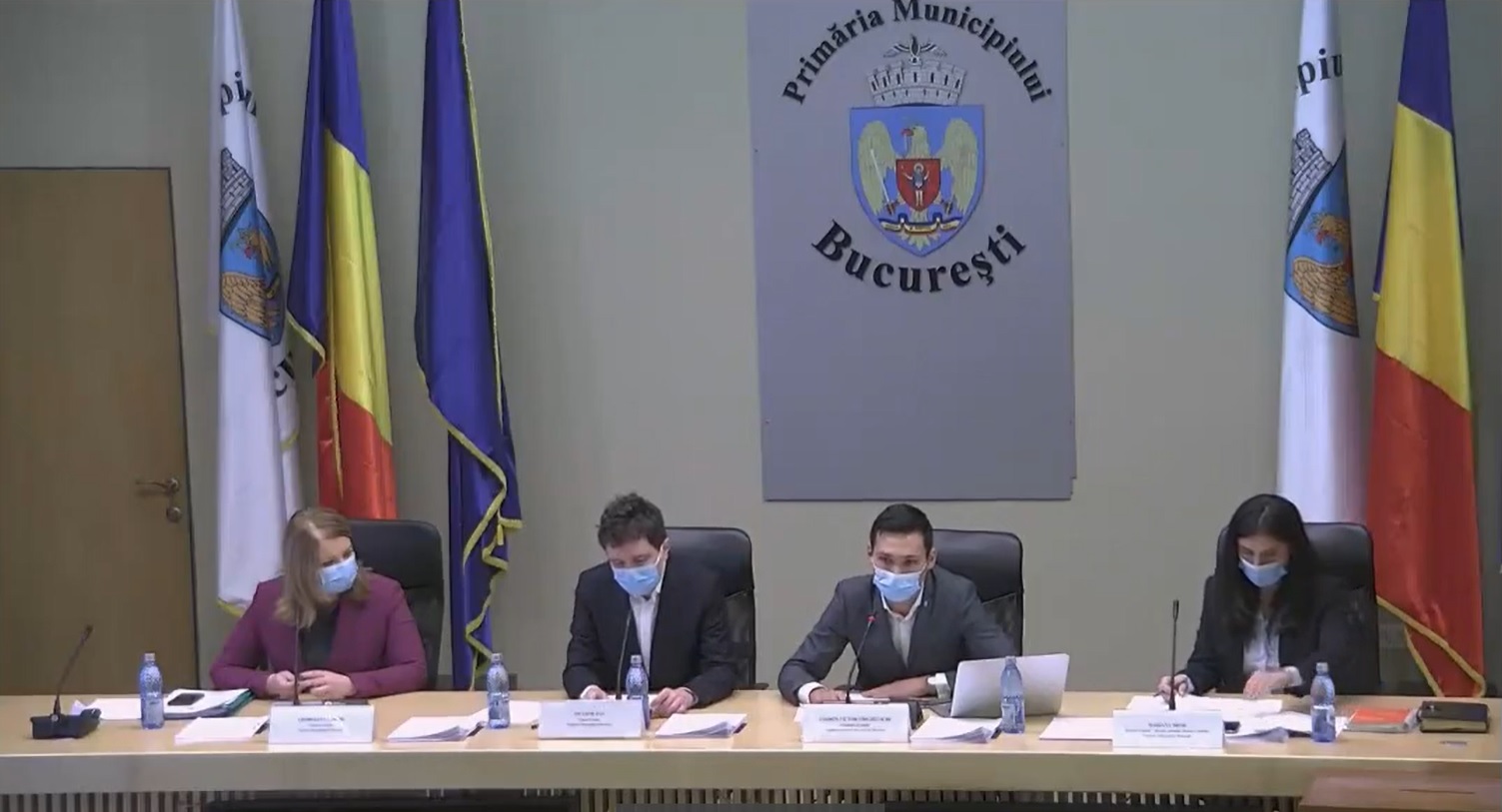 Scandal la Primăria Capitalei între Nicușor Dan și consilierii PSD. Ședința de Consiliu a fost suspendată