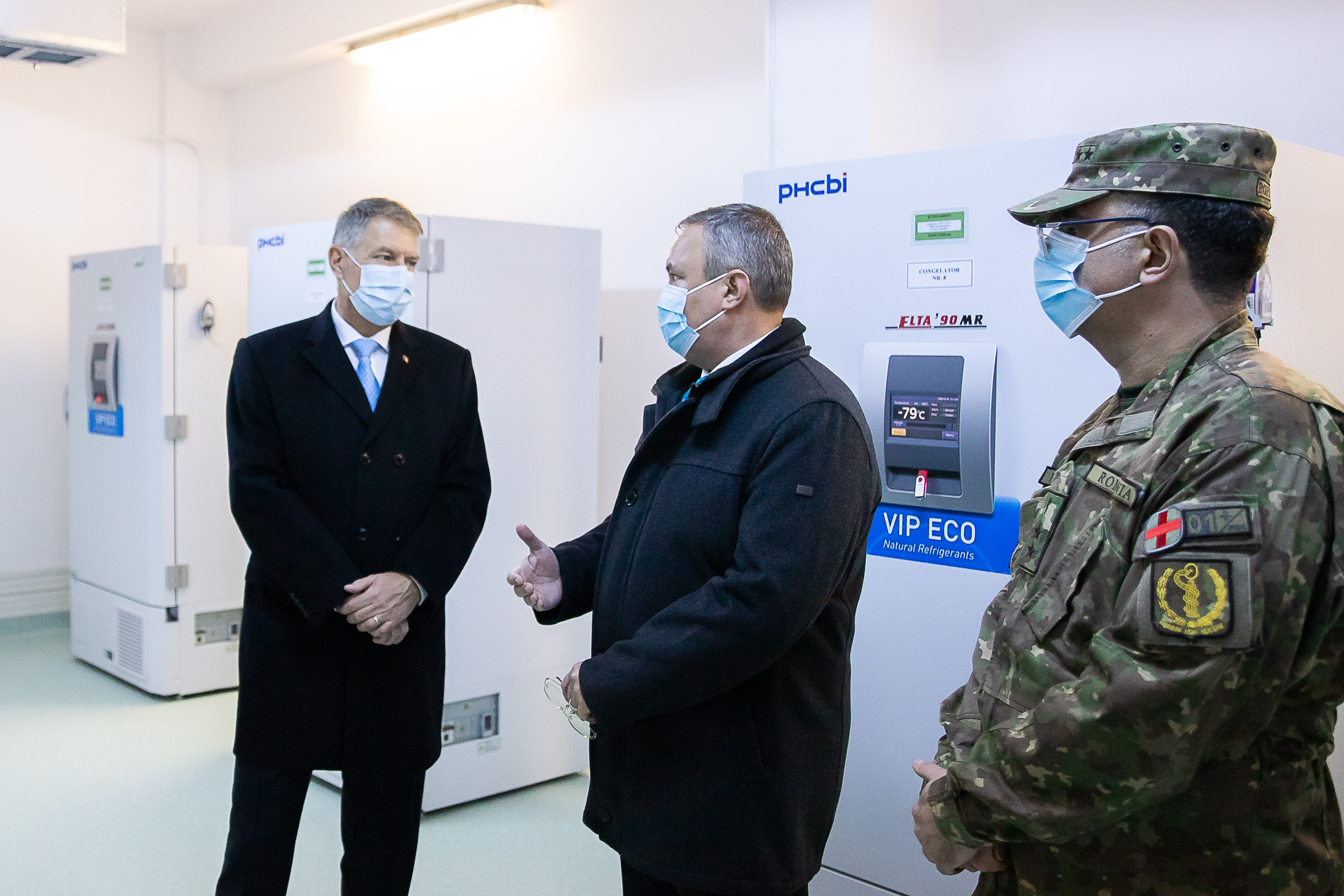 Nicolae Ciucă: Avem tot ce ne trebuie pentru a demara pe 27 decembrie campania de vaccinare anti-COVID