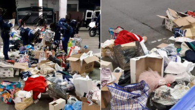 mâncare și băutură primite de acasă de români pentru sărbători, distruse de poliția din Franța