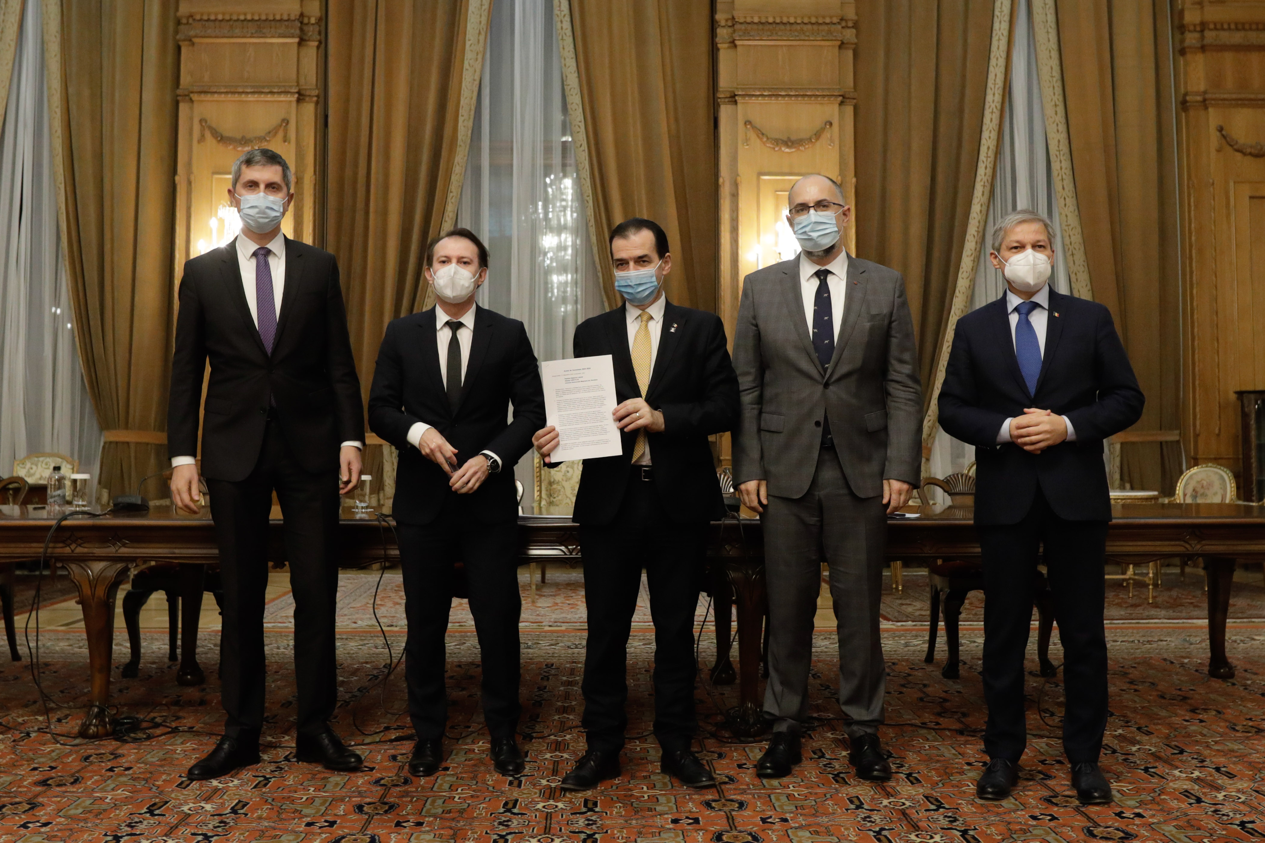 Guvernul Cîțu ar putea fi votat miercuri seara. Ce au discutat liderii coaliției cu președintele Klaus Iohannis