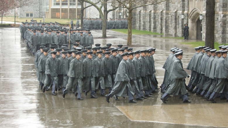 Cadeți ai Academiei militare West Point