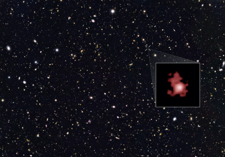 Distanța la care se află cea mai îndepărtată galaxie cunoscută din Univers. Cum a fost descoperită