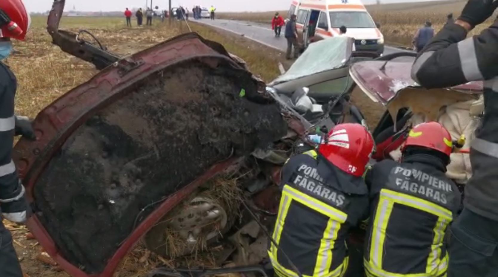 VIDEO. Accident grav în Brașov: Două persoane decedate și un copil de trei ani în comă