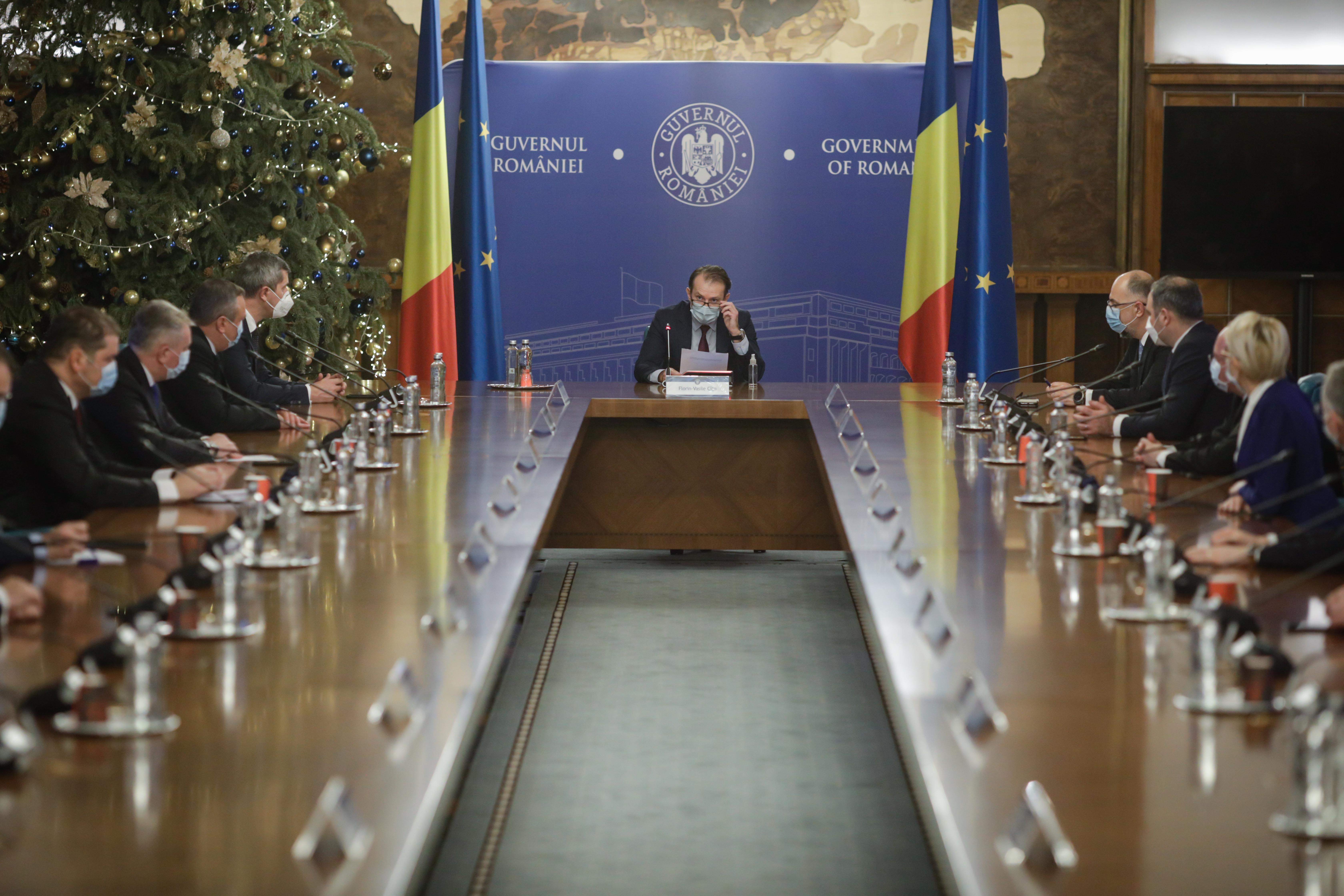 Florin Cîțu vrea să mărească salariul minim net doar cu 40 de lei. Klaus Iohannis l-a chemat la discuții pentru bugetul pe 2021