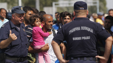 Migrants Head For Croatia
