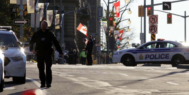 Shots Fired In Ottawa At City's War Memorial And Inside Parliament Building