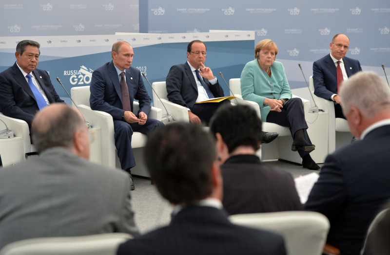 G20 Leaders Meet In St. Petersburg For The Summit