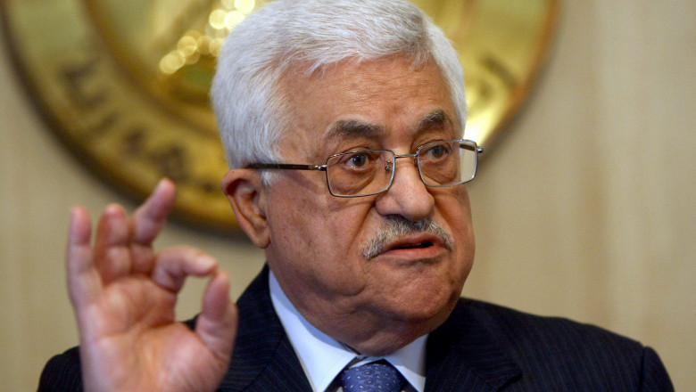 Palestinian authority President Mahmoud Abbas