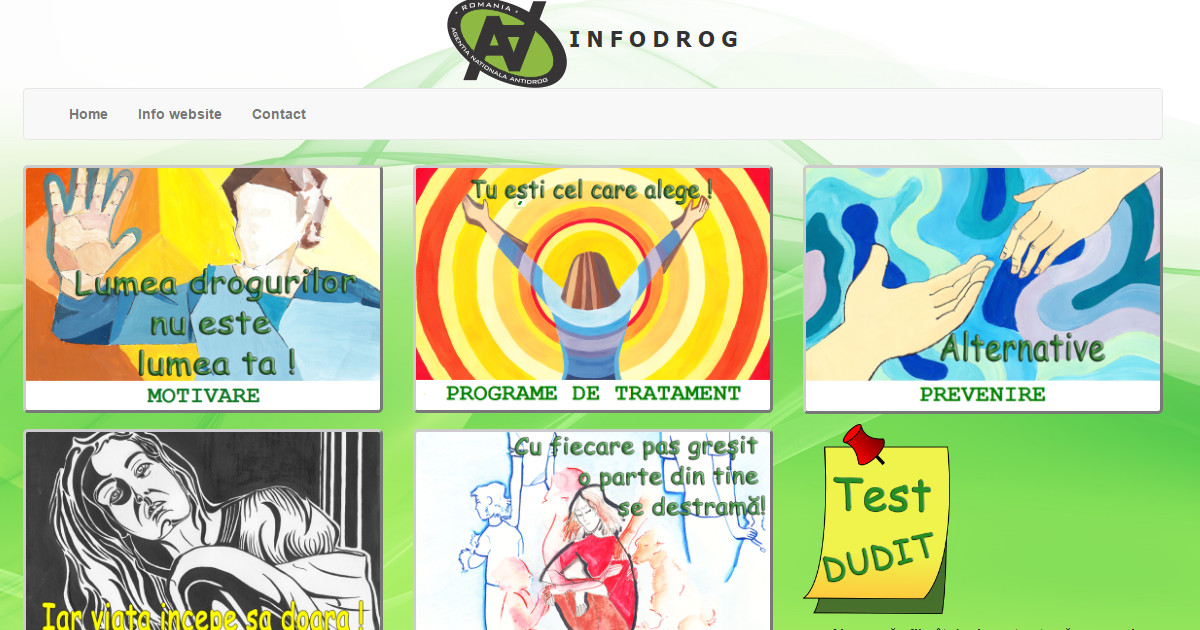 test de droguri vizuale