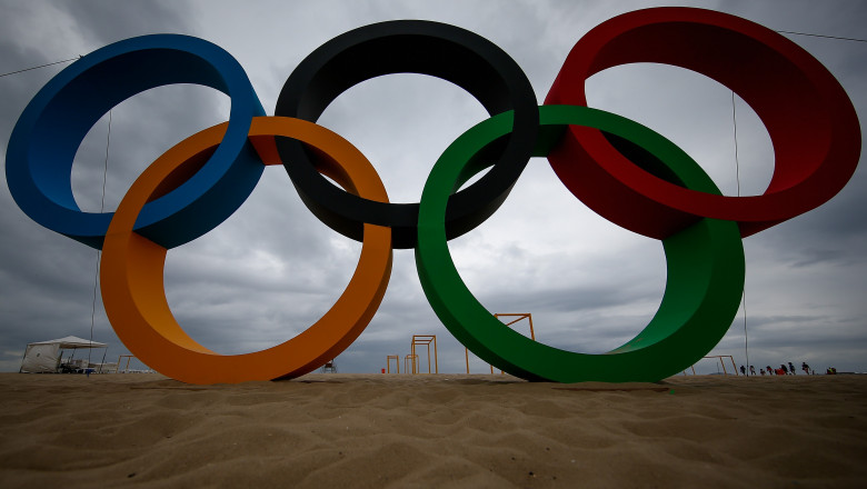 Rio 2016 Olympic Games: Copacabana Gets Olympic Rings Made of Recycled Plastic