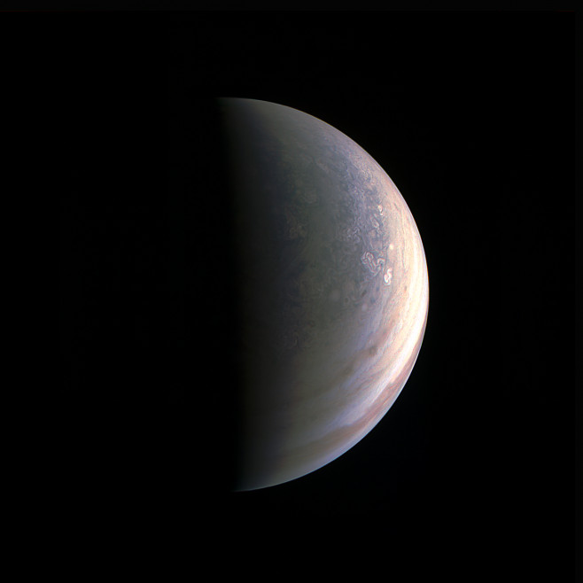 polul nord jupiter_nasa