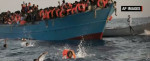 barca plina cu refugiati