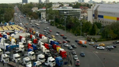 aglomeratie protest transportatori