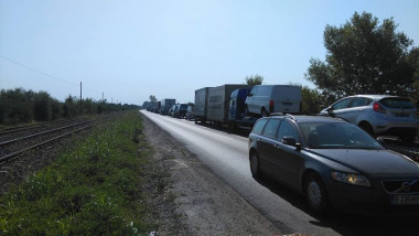 Trafic blocat, protest TIR, centura Bucuresti_digivox (1)