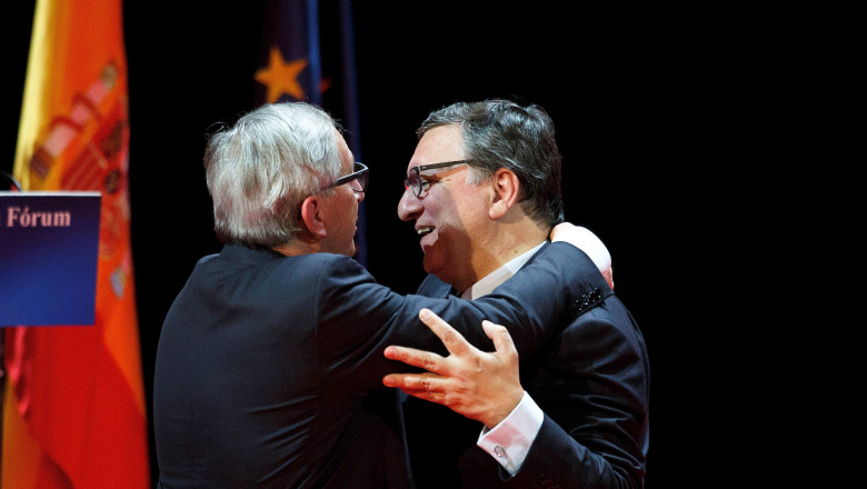 Jean-Claude Juncker Receives Nueva Economia Forum Award in Madrid