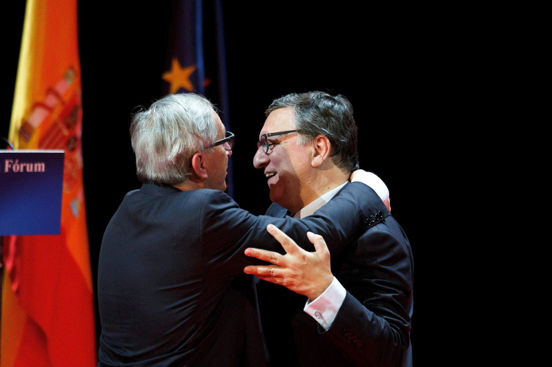 Jean-Claude Juncker Receives Nueva Economia Forum Award in Madrid