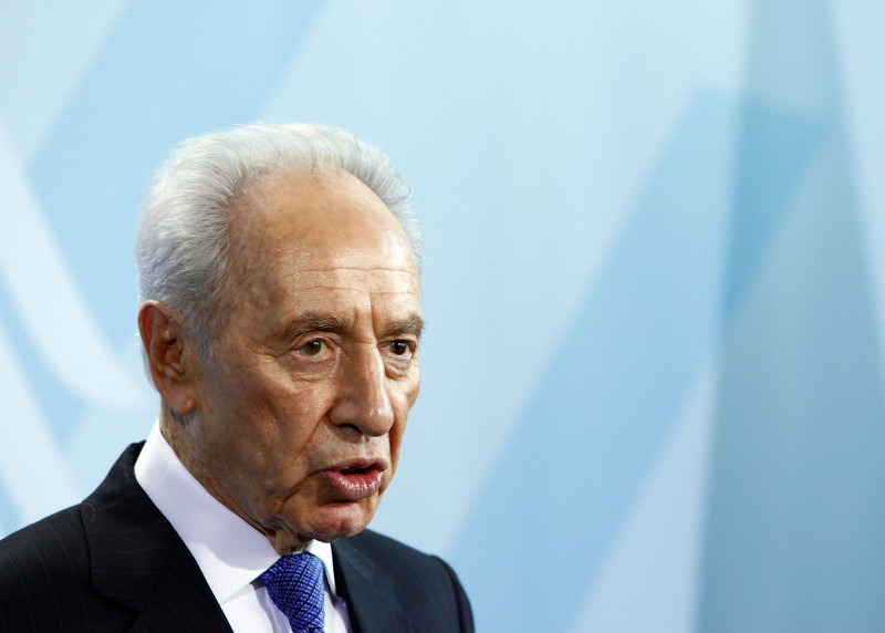 Israeli President Shimon Peres Visits Berlin