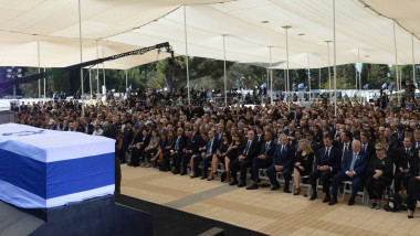 State Funeral Held For Former Israeli President Shimon Peres