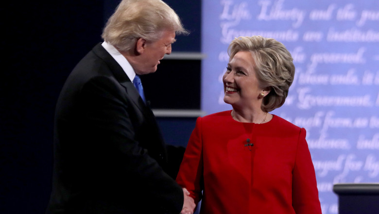 Hillary Clinton And Donald Trump Face Off In First Presidential Debate At Hofstra University