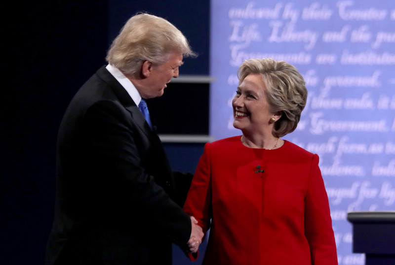 Hillary Clinton And Donald Trump Face Off In First Presidential Debate At Hofstra University