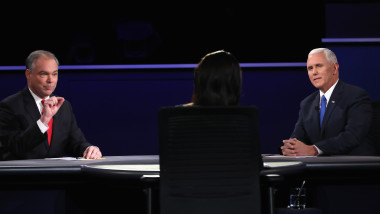 Vice Presidential Debate Between Gov. Mike Pence And Sen. Tim Kaine
