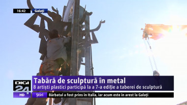 Tabără de sculptură în metal