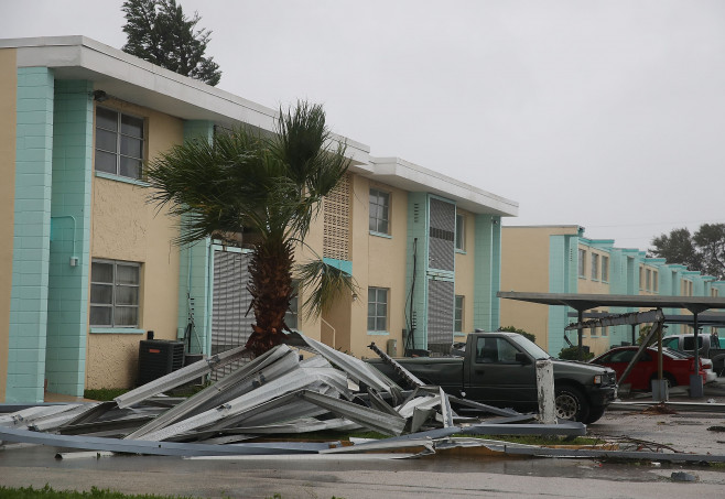 Hurricane Matthew Bears Down On Atlantic Coast