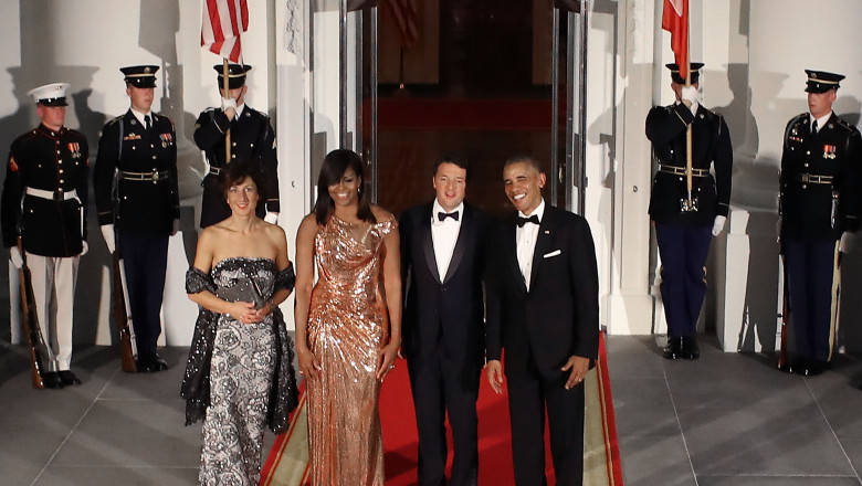 President And Mrs. Obama Host State Dinner For Italian PM Renzi
