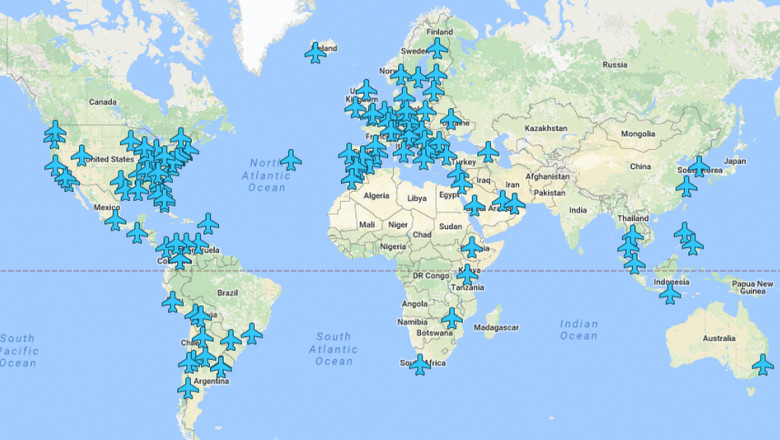 Harta Interactivă A Parolelor Wifi In Aeroporturi Din Intreaga Lume