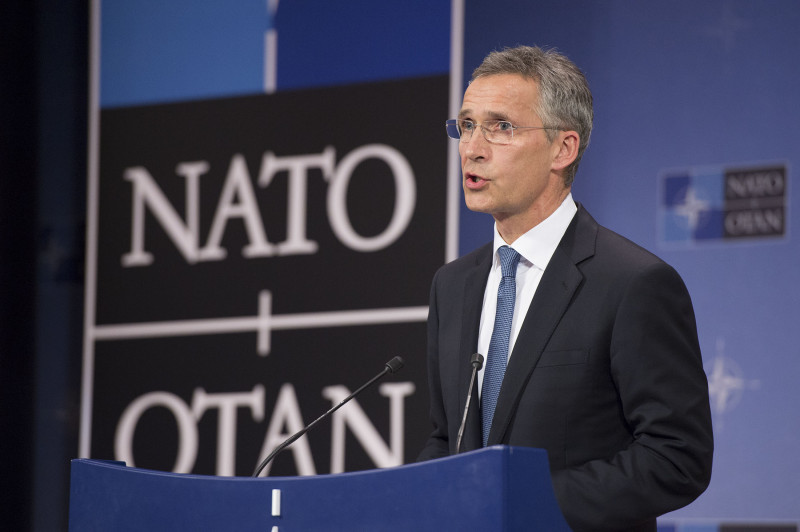 Meetings of the Defence Ministers at NATO Headquarters in Brussels- Press Conference NATO Secretary General Jens Stoltenberg
