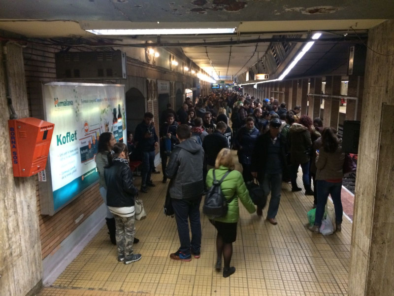 metrou blocat Unirii 1 21016