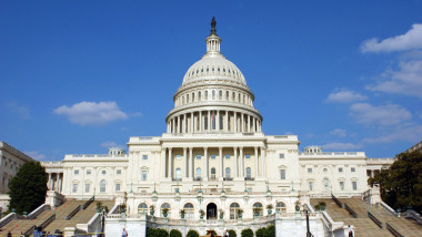 exterior clădire Capitoliul SUA din Washington D.C.