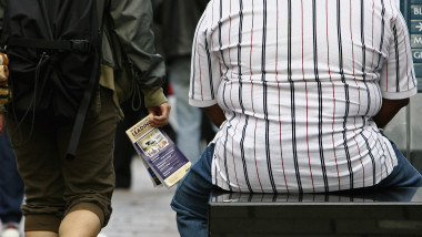 Overweight people in Glasgow City Centre