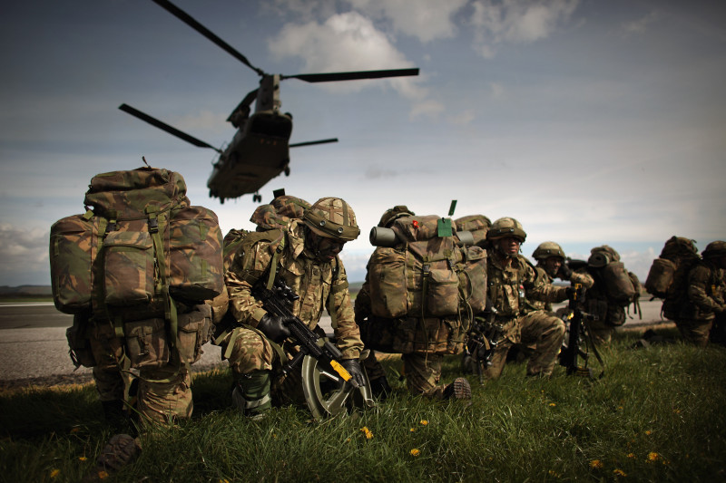 16 Air Assault Brigade Practice Their Airborne Skills During Exercise Joint Warrior