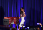 Melania Trump Campaigns For Her Husband In Pennsylvania