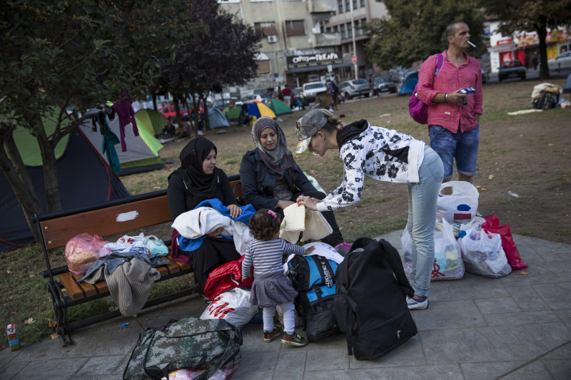 Serbian Authorities Process Migrants As They Make Their Way Through Europe