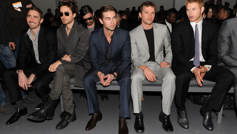 Calvin Klein Men's Collection - Front Row - Fall 2010 MBFW