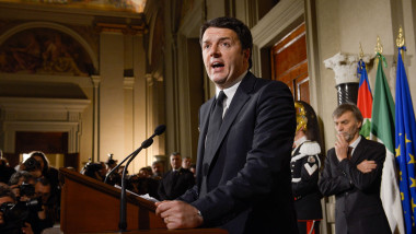 Italian Prime Minister Matteo Renzi Announces His New Government