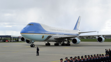 U.S. President Obama Arrives In Hanover