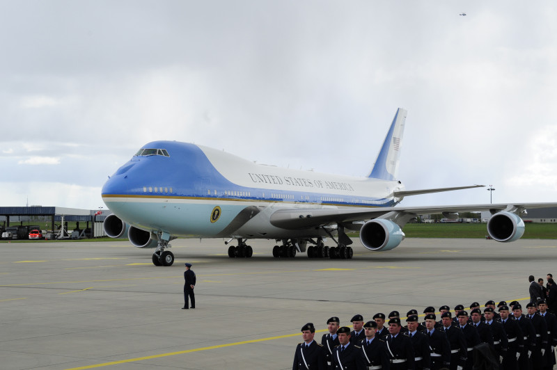 U.S. President Obama Arrives In Hanover
