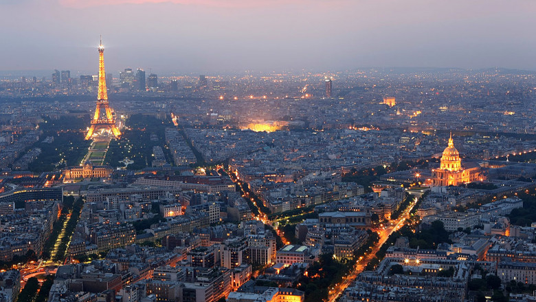 General view of Paris