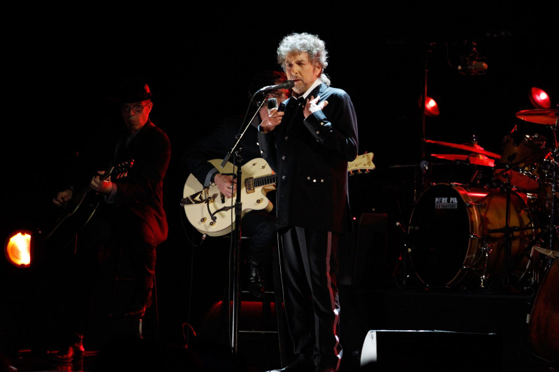 bob dylan pe scena