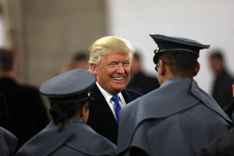 President-Elect Donald Trump Attends Annual Army Navy Football Game