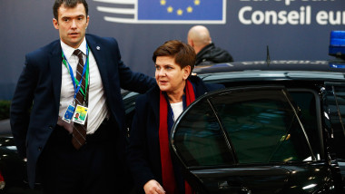 European Leaders Attend The European Council Meeting In Brussels