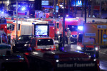 Lorry Drives Through Christmas Market In Berlin