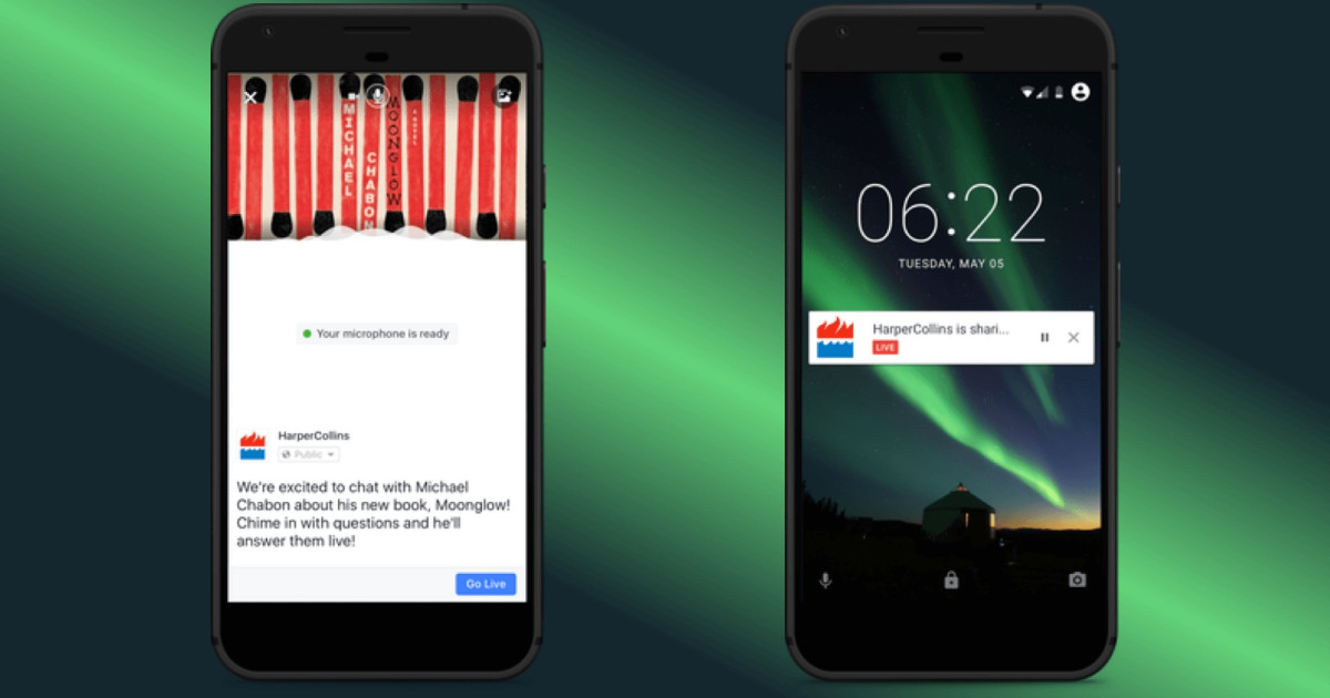 Facebook lansează Live Audio Digi24