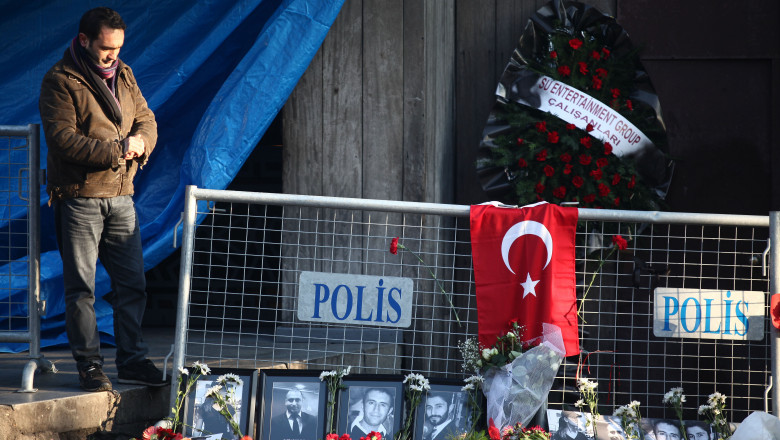 People Mourn The Victims Of The New Year Istanbul Nightclub Terror Attack