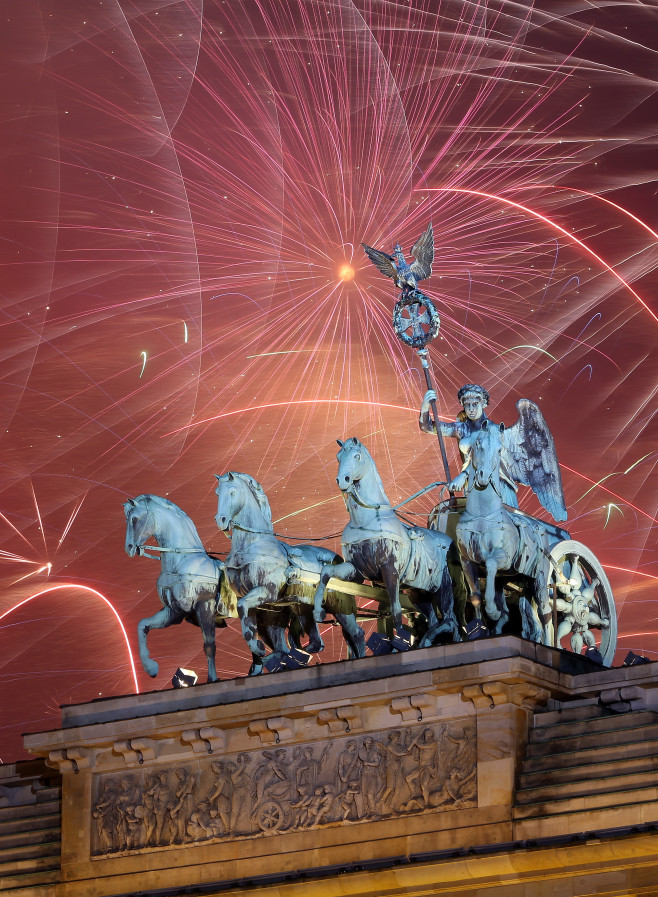 Berlin Celebrates New Year's Eve
