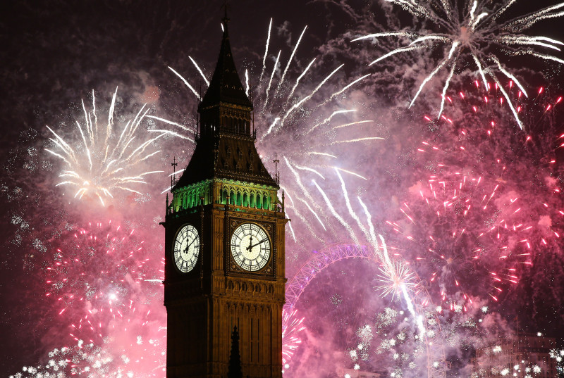 The New Year Is Celebrated In London