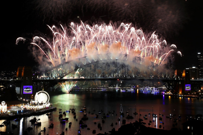 Sydney Celebrates New Year's Eve 2016